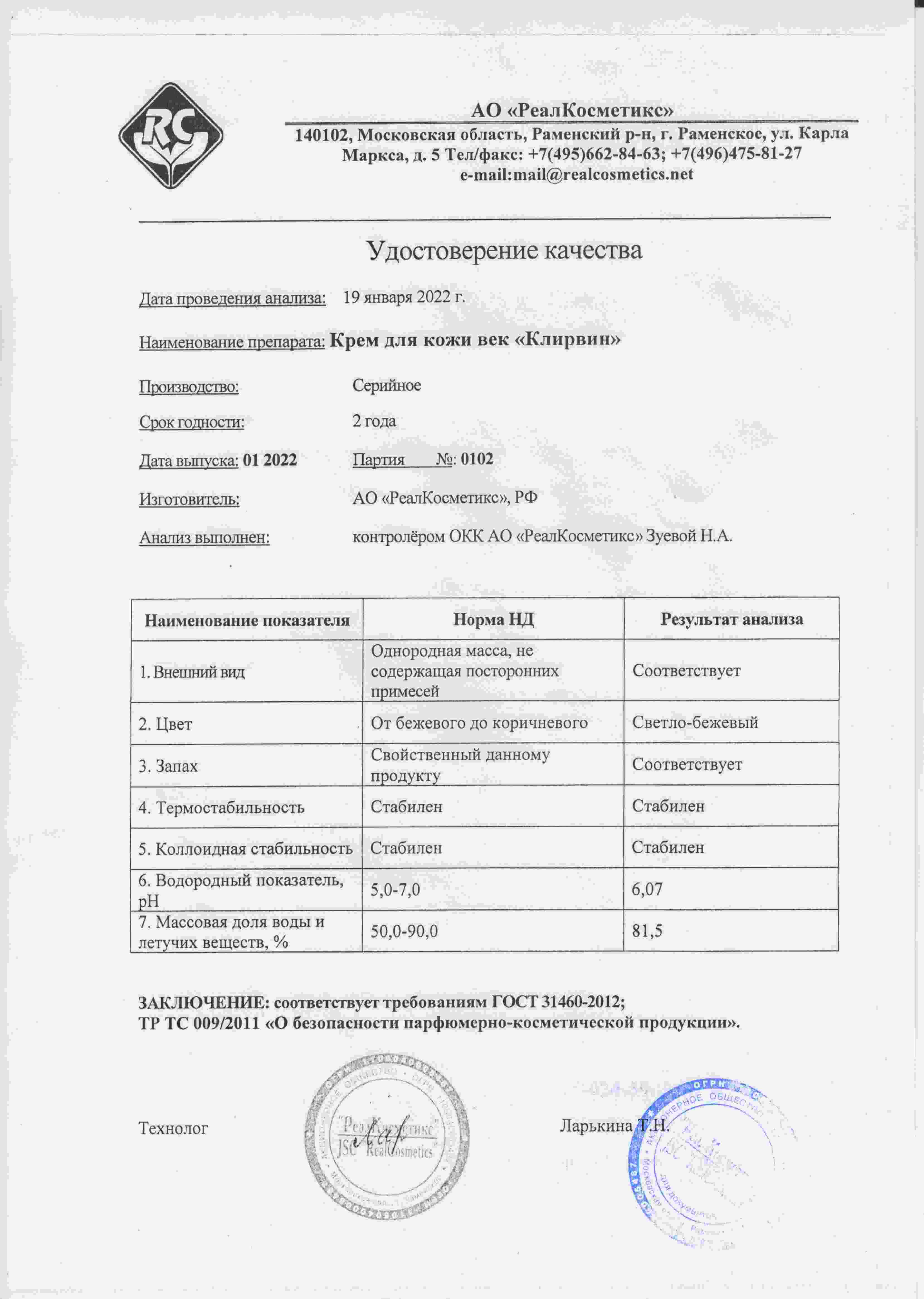 Паспорт №0120220102